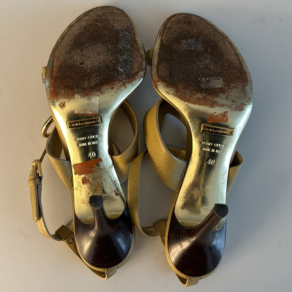 Dolce Gabbana Sandals - 40 - Picture 5 of 5